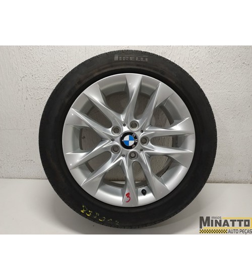 Roda C/pneu R17 Run Flat N3 Bmw X1 Sdrive 2015